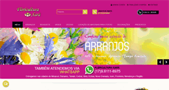 Desktop Screenshot of floriculturaxara.com.br